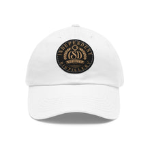 Load image into Gallery viewer, Dad Hat with Leather Patch (Round)